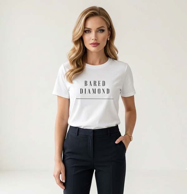 Bared Diamond Signature Tee — view 3
